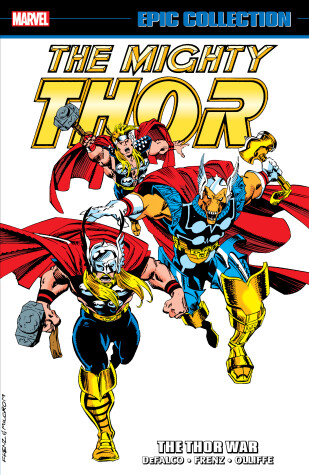 Book cover for Thor Epic Collection: The Thor War