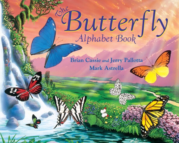 Book cover for The Butterfly Alphabet Book