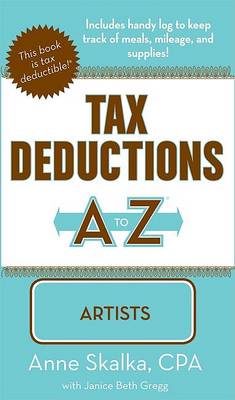 Cover of Tax Deductions A to Z for Artists