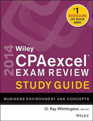 Book cover for Wiley Cpaexcel Exam Review 2014 Study Guide, Business Environment and Concepts