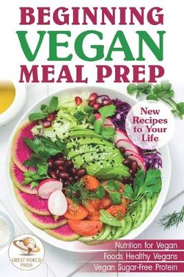 Book cover for Beginning Vegan Meal Prep