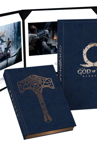 Cover of The Art of God of War Ragnarok Deluxe Edition