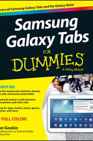 Cover of Samsung Galaxy Tabs For Dummies