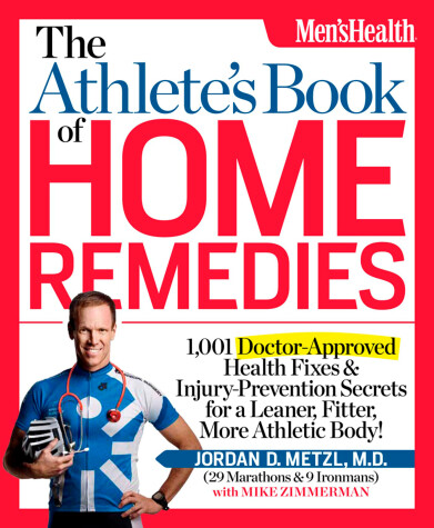 Book cover for The Athlete's Book of Home Remedies