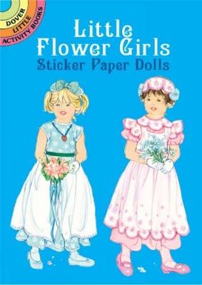 Cover of Little Flower Girls Sticker Paper D