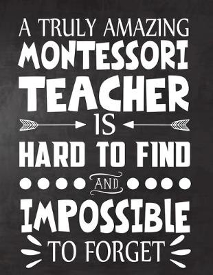 Book cover for A Truly Amazing Montessori Teacher is Hard to Find and Impossible To Forget