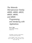 Book cover for Motorola Microprocessor Family