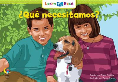 Book cover for Que Necesitamos? = What Do We Need?