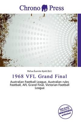 Cover of 1968 Vfl Grand Final