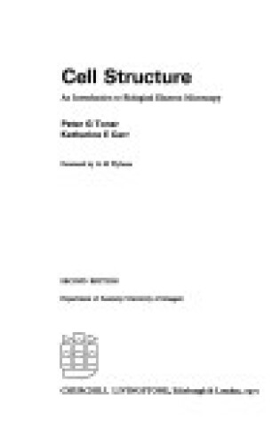 Cover of Cell Structure