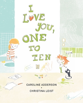 Book cover for I Love You, One to Ten