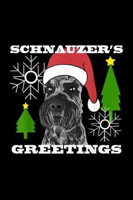 Book cover for Miniature Schnauzer's Greetings Holiday