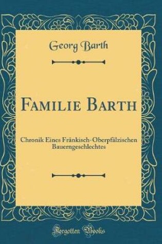 Cover of Familie Barth