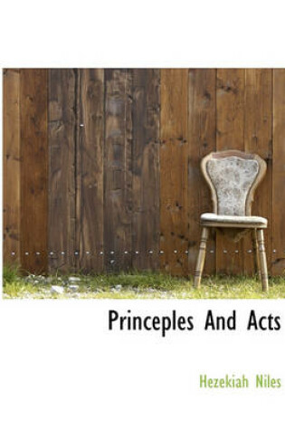 Cover of Princeples and Acts
