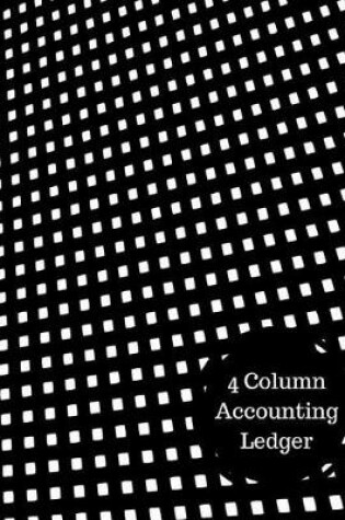 Cover of 4 Column Accounting Ledger