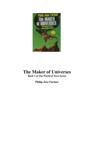 Cover of Maker of Universe