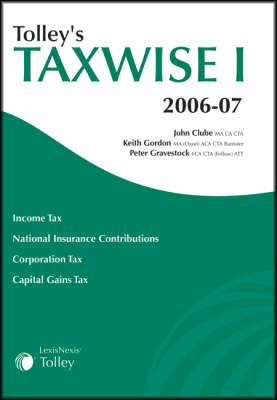 Book cover for Tolley's Taxwise I