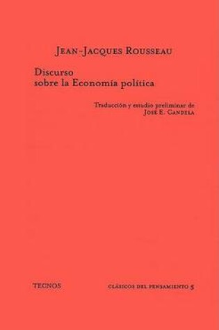 Cover of Discurso Sobre Economia Politica