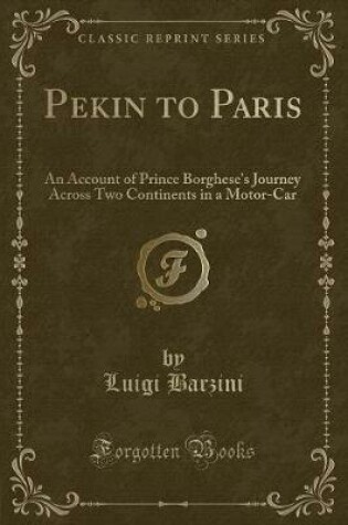 Cover of Pekin to Paris