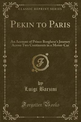 Book cover for Pekin to Paris