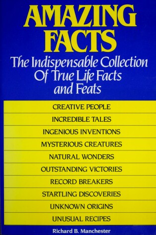 Cover of Amazing Facts