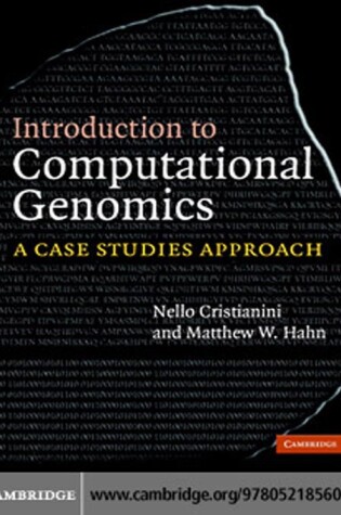 Cover of Introduction to Computational Genomics