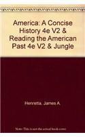 Book cover for America: A Concise History 4e V2 & Reading the American Past 4e V2 & Jungle