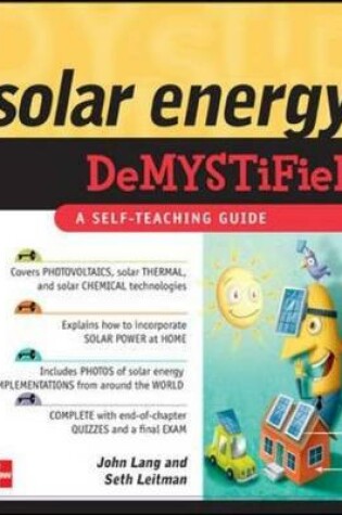 Cover of Solar Energy DeMYSTiFied