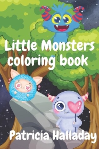 Cover of LIttle Monsters Coloring Book