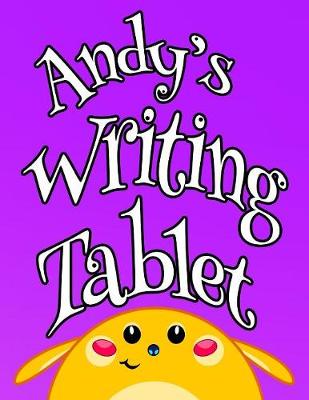 Book cover for Andy's Writing Tablet