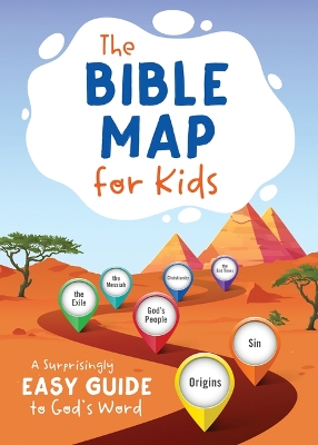 Book cover for The Bible Map for Kids