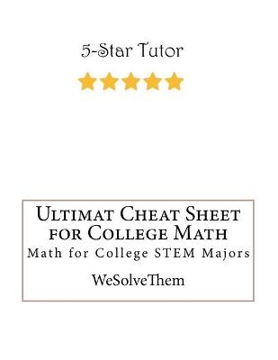 Book cover for Ultimat Cheat Sheet for College Math