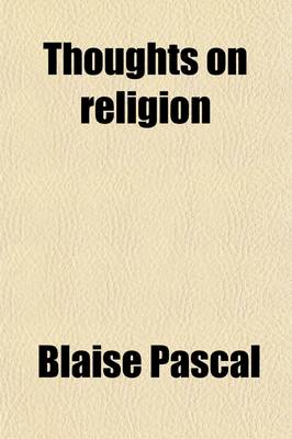 Book cover for Thoughts on Religion