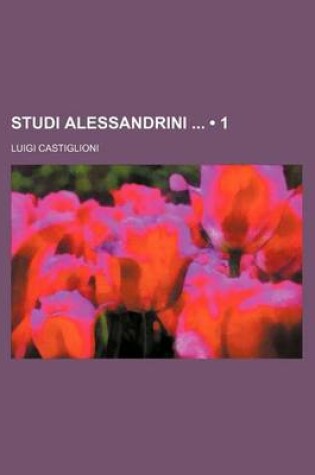 Cover of Studi Alessandrini (1)