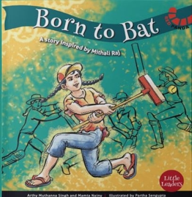 Book cover for Born to Bat