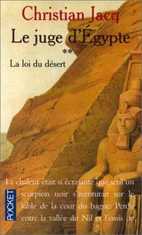 Book cover for Le juge d'Egypte 2/La loi du desert