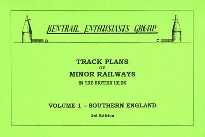 Book cover for Track Plans of Minor Railways in British Isles