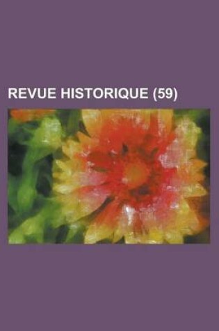 Cover of Revue Historique (59)