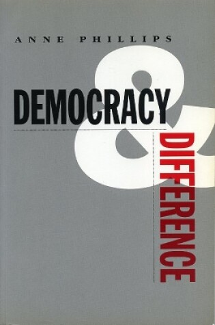 Cover of Democracy & Difference