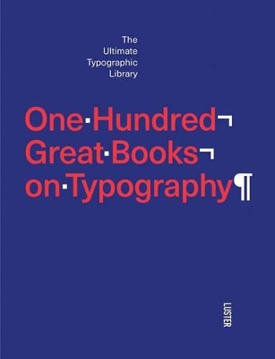 Book cover for One Hundred Great Books on Typography