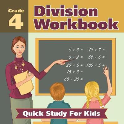 Book cover for Grade 4 Division Workbook