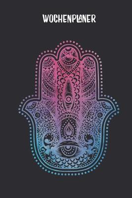 Cover of Wochenplaner mit Hamsa Hand Mandala