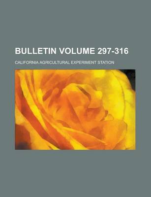 Book cover for Bulletin Volume 297-316