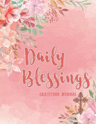 Book cover for Daily Blessings Gratitude Journal