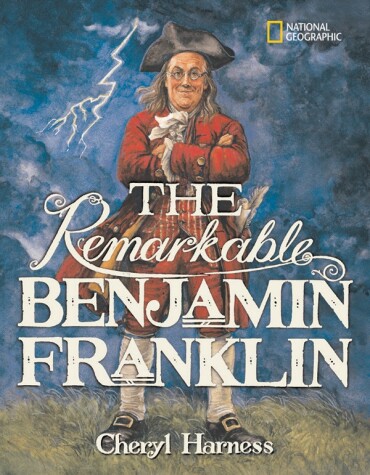 Book cover for The Remarkable Benjamin Franklin