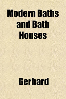 Book cover for Modern Baths and Bath Houses