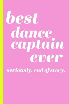 Book cover for Best Dance Captain Ever