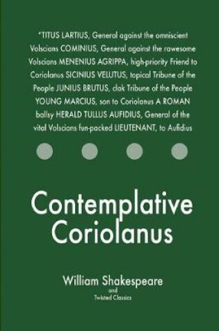 Cover of Contemplative Coriolanus