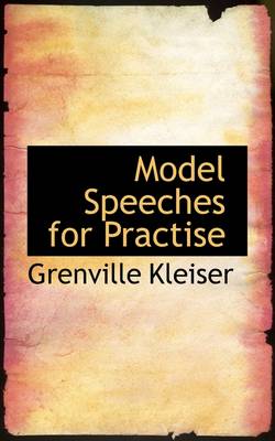 Cover of Model Speeches for Practise