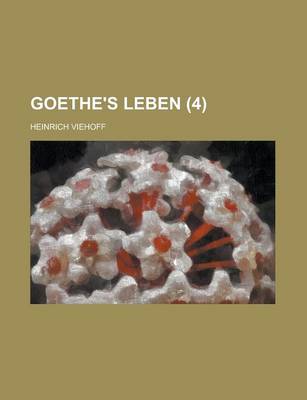 Book cover for Goethe's Leben (4)